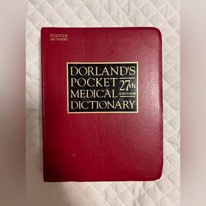 Dorland's Pocket Medical Dictionary Illustrated Medical +CD ROM